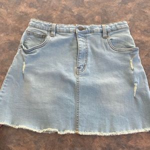 Jean skirt $12